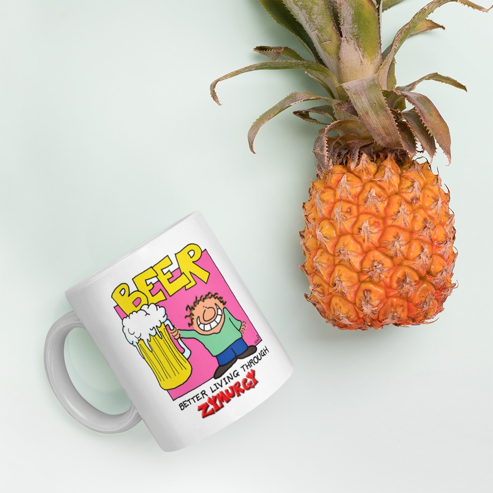 White Glossy Mug
