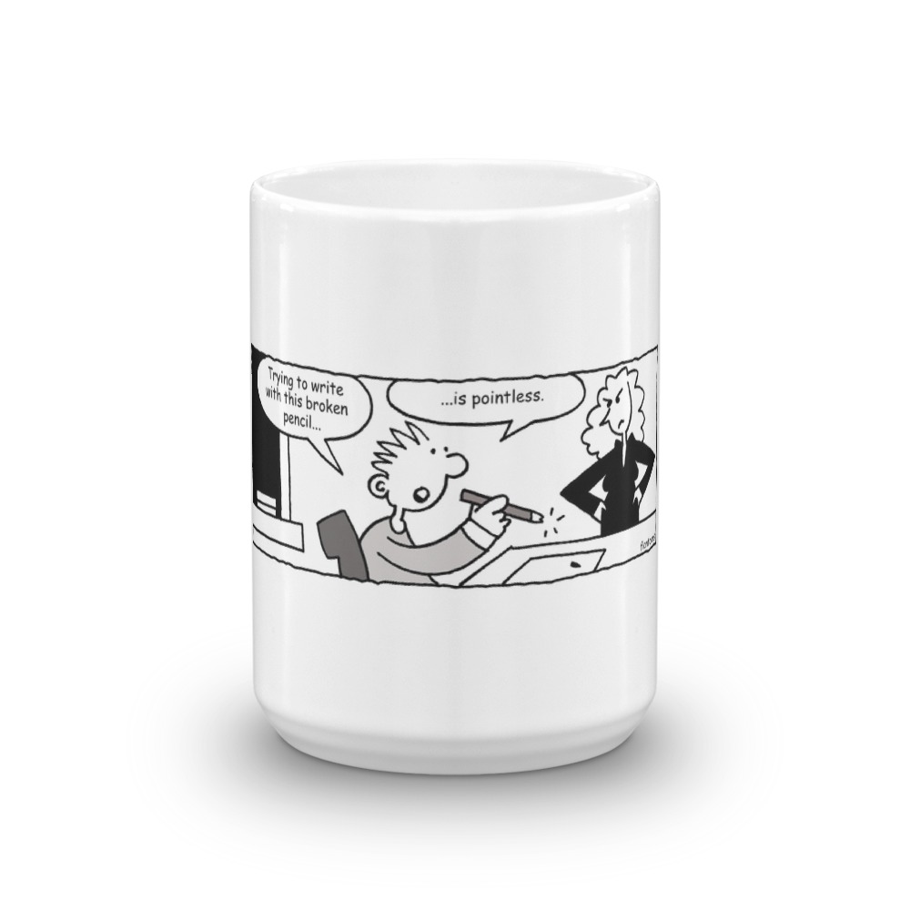White Glossy Mug