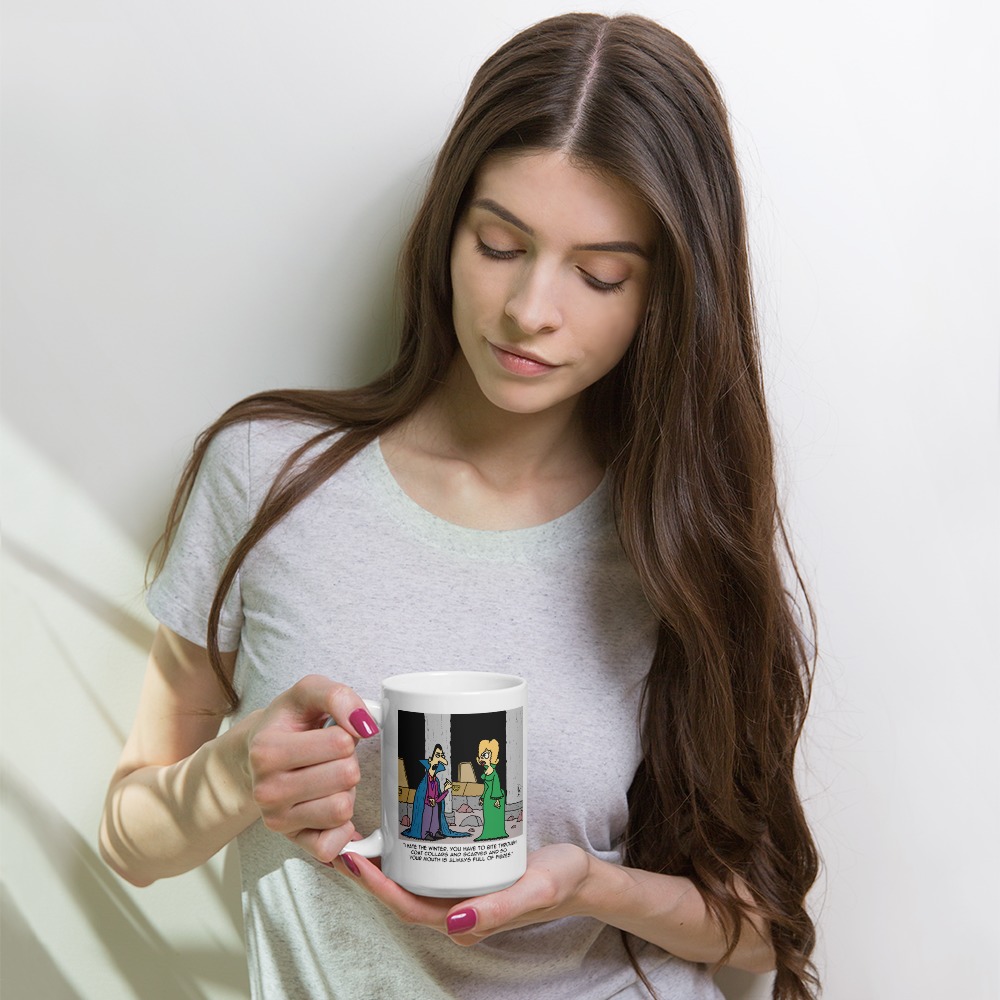 White Glossy Mug