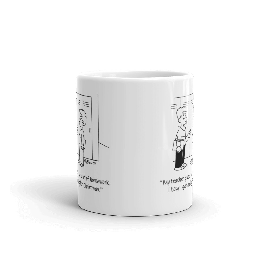 White Glossy Mug