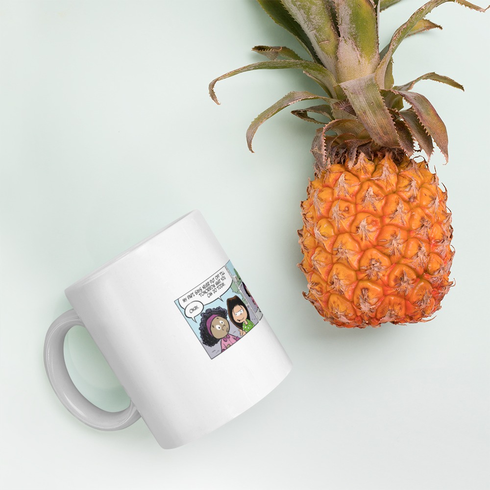 White Glossy Mug