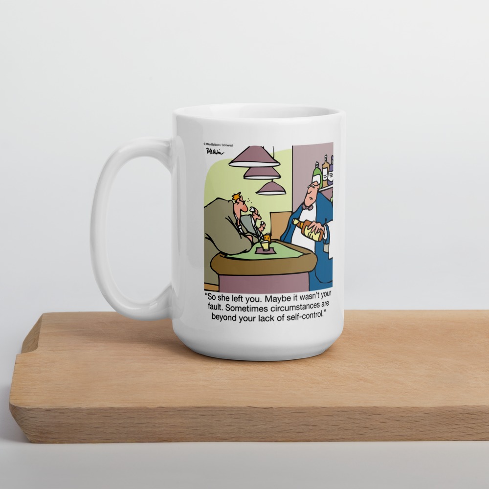 White Glossy Mug