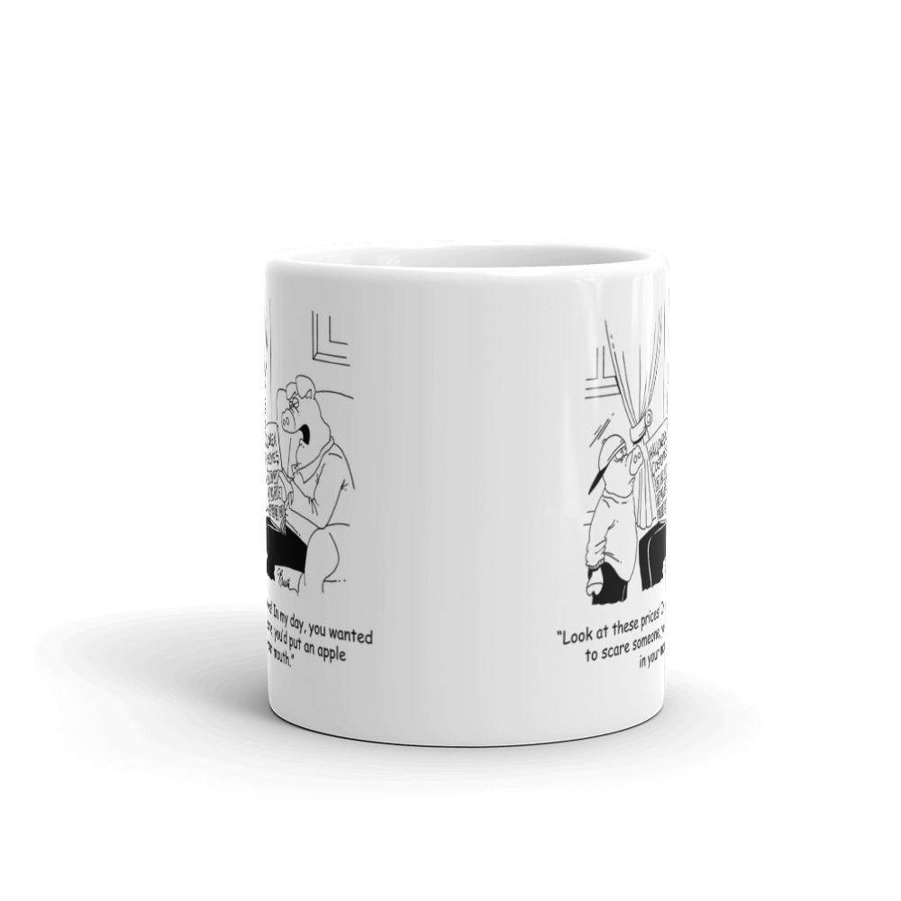 White Glossy Mug