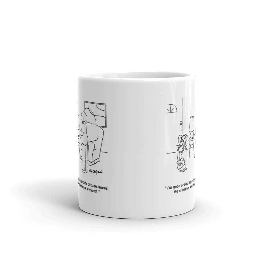 White Glossy Mug