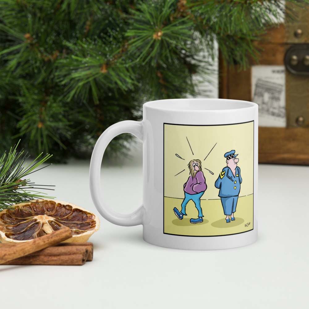 White Glossy Mug