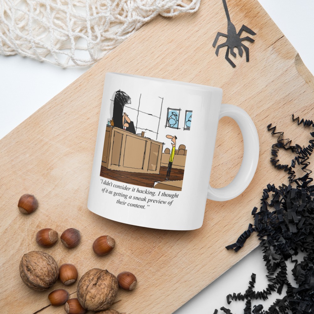 White Glossy Mug