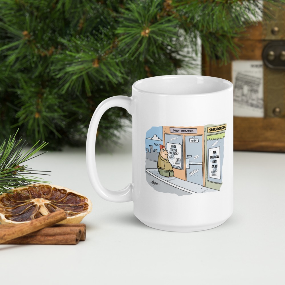 White Glossy Mug