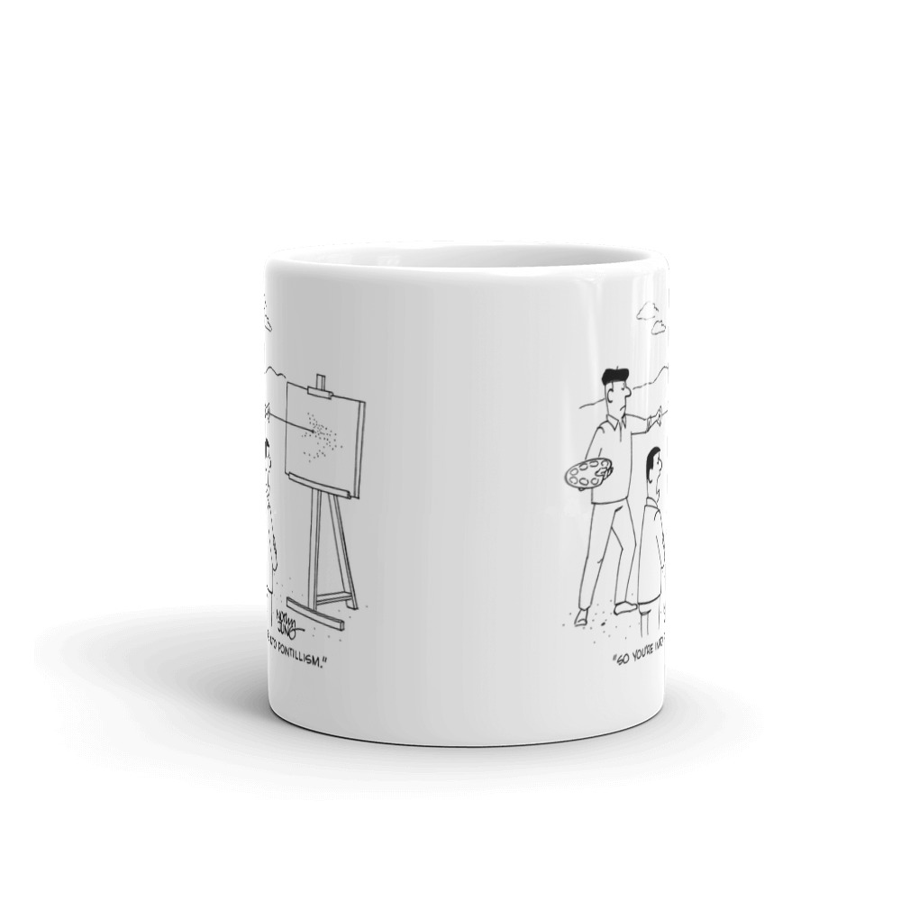 White Glossy Mug