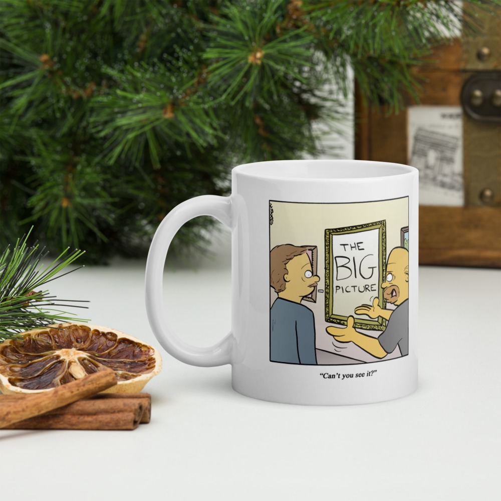 White Glossy Mug