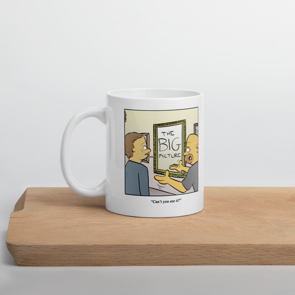White Glossy Mug