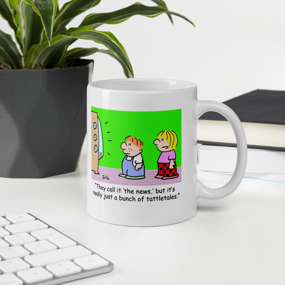 White Glossy Mug