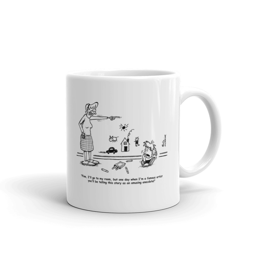 White Glossy Mug