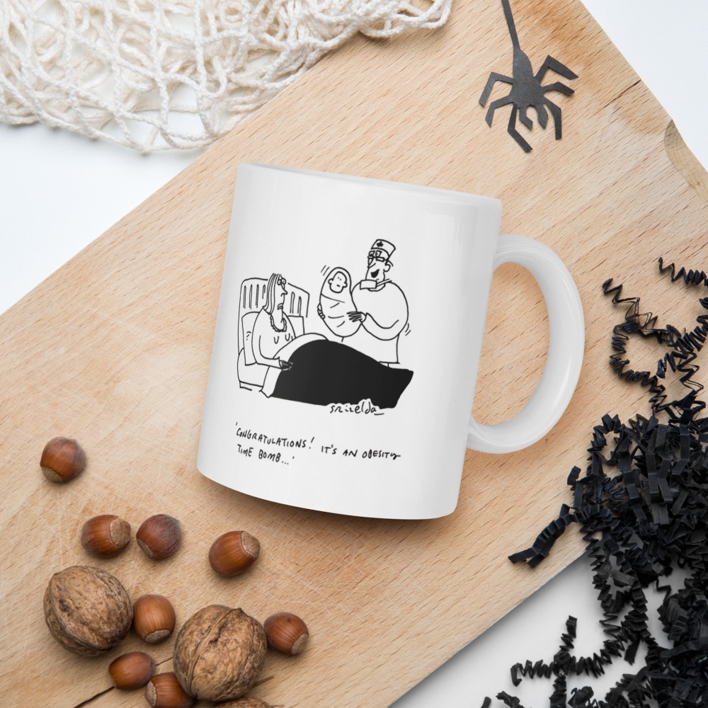 White Glossy Mug