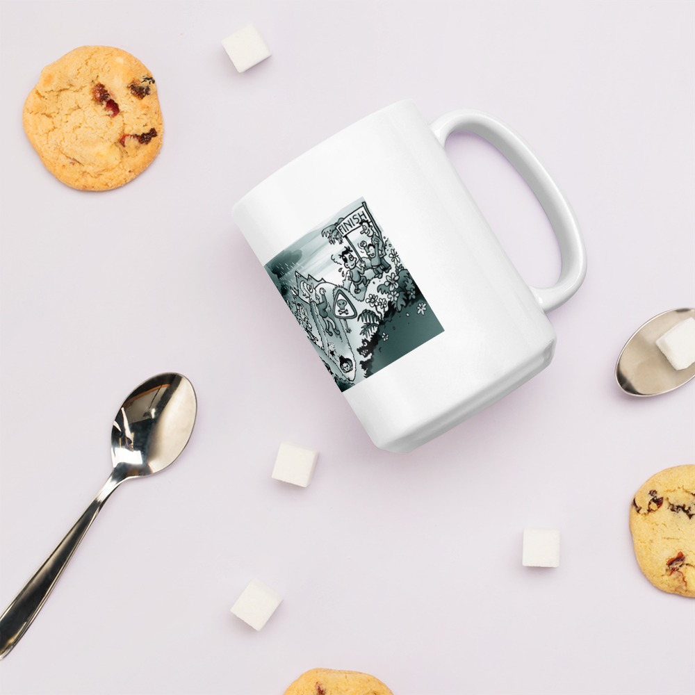 White Glossy Mug