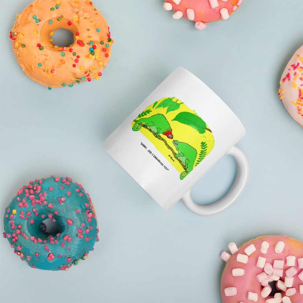 White Glossy Mug