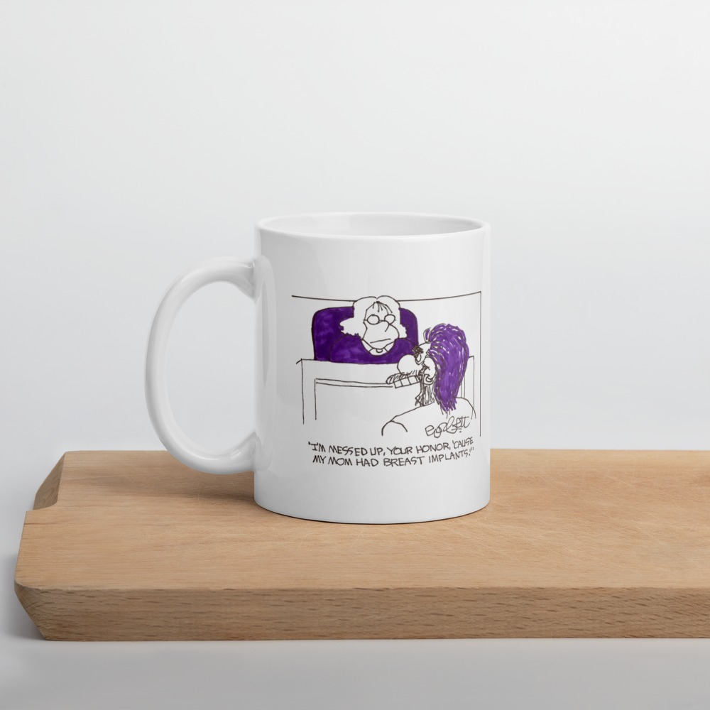 White Glossy Mug