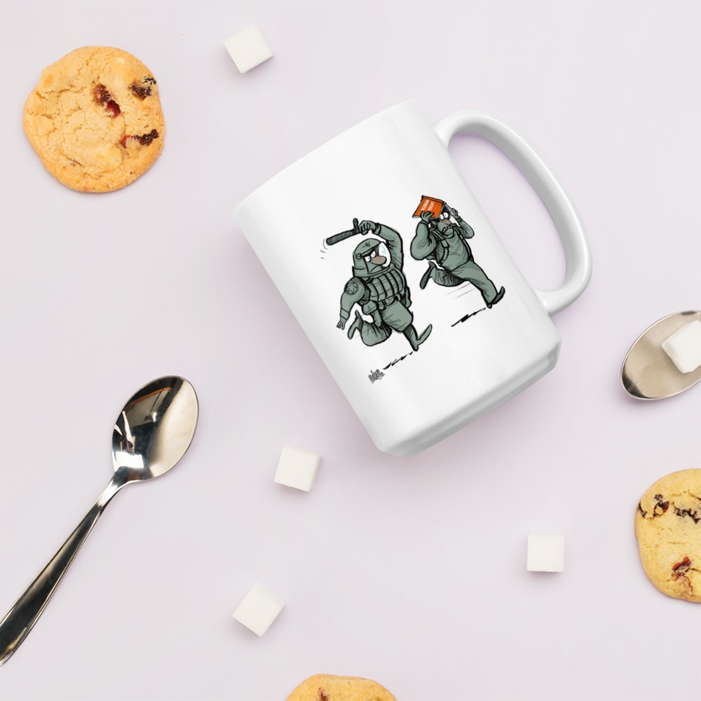 White Glossy Mug