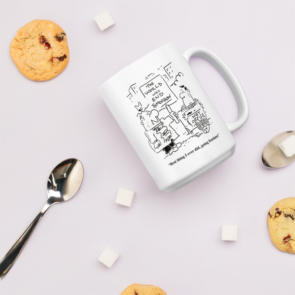 White Glossy Mug