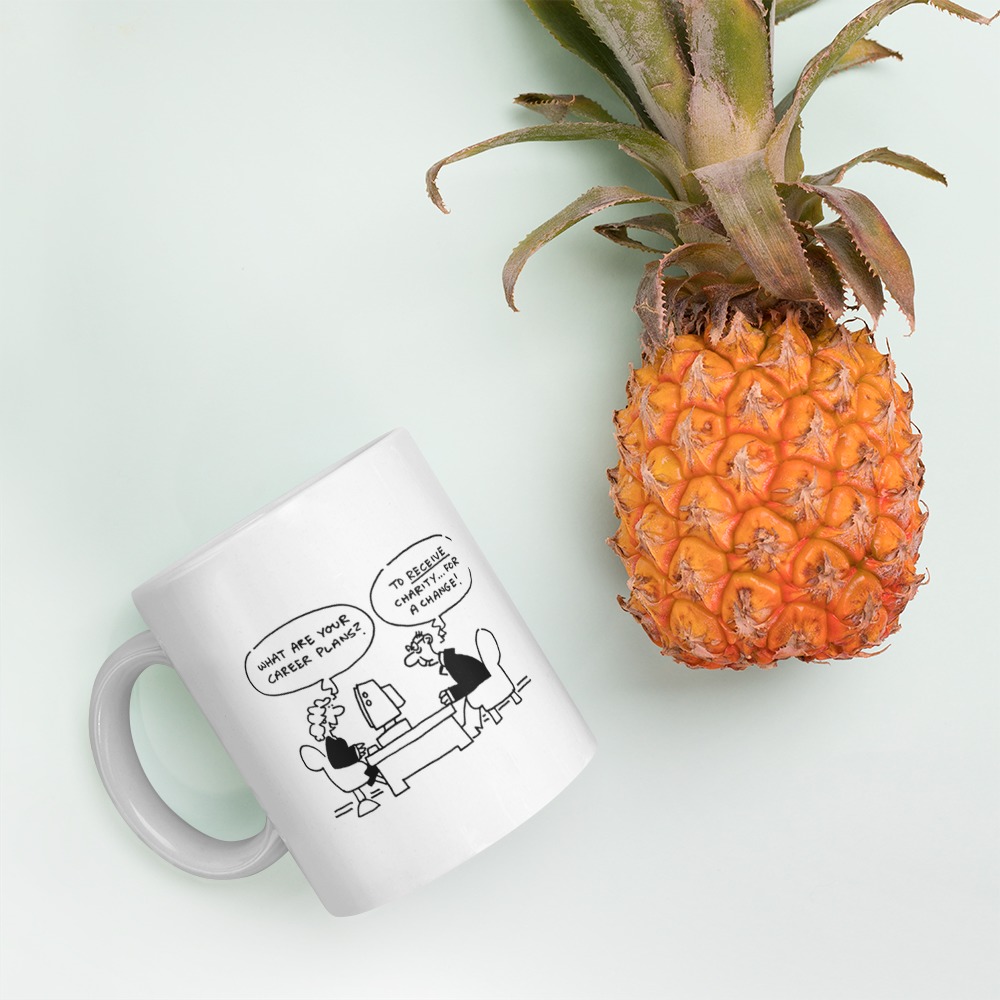 White Glossy Mug