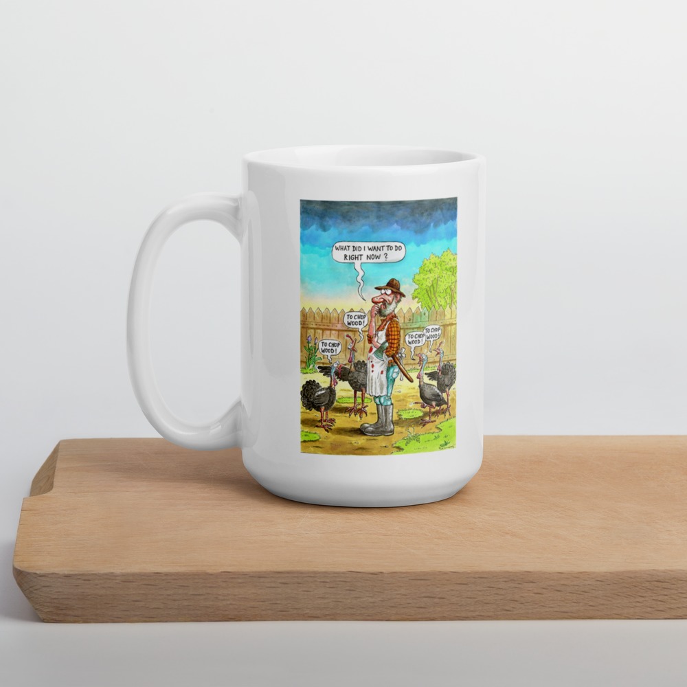 White Glossy Mug
