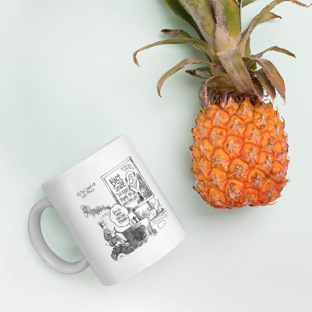 White Glossy Mug