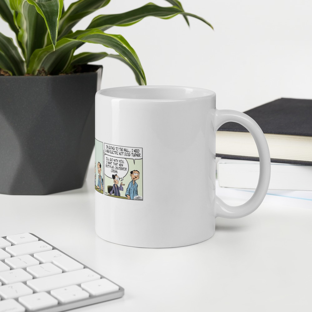 White Glossy Mug