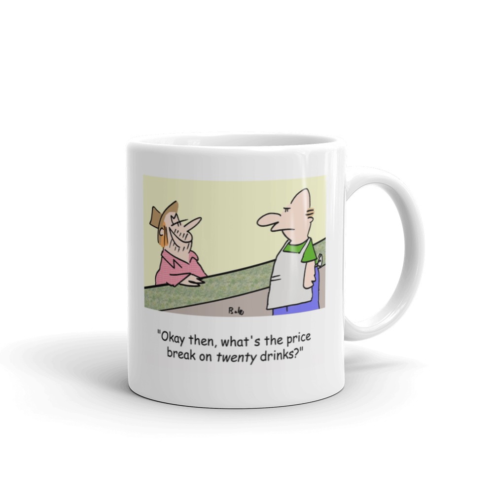 White Glossy Mug