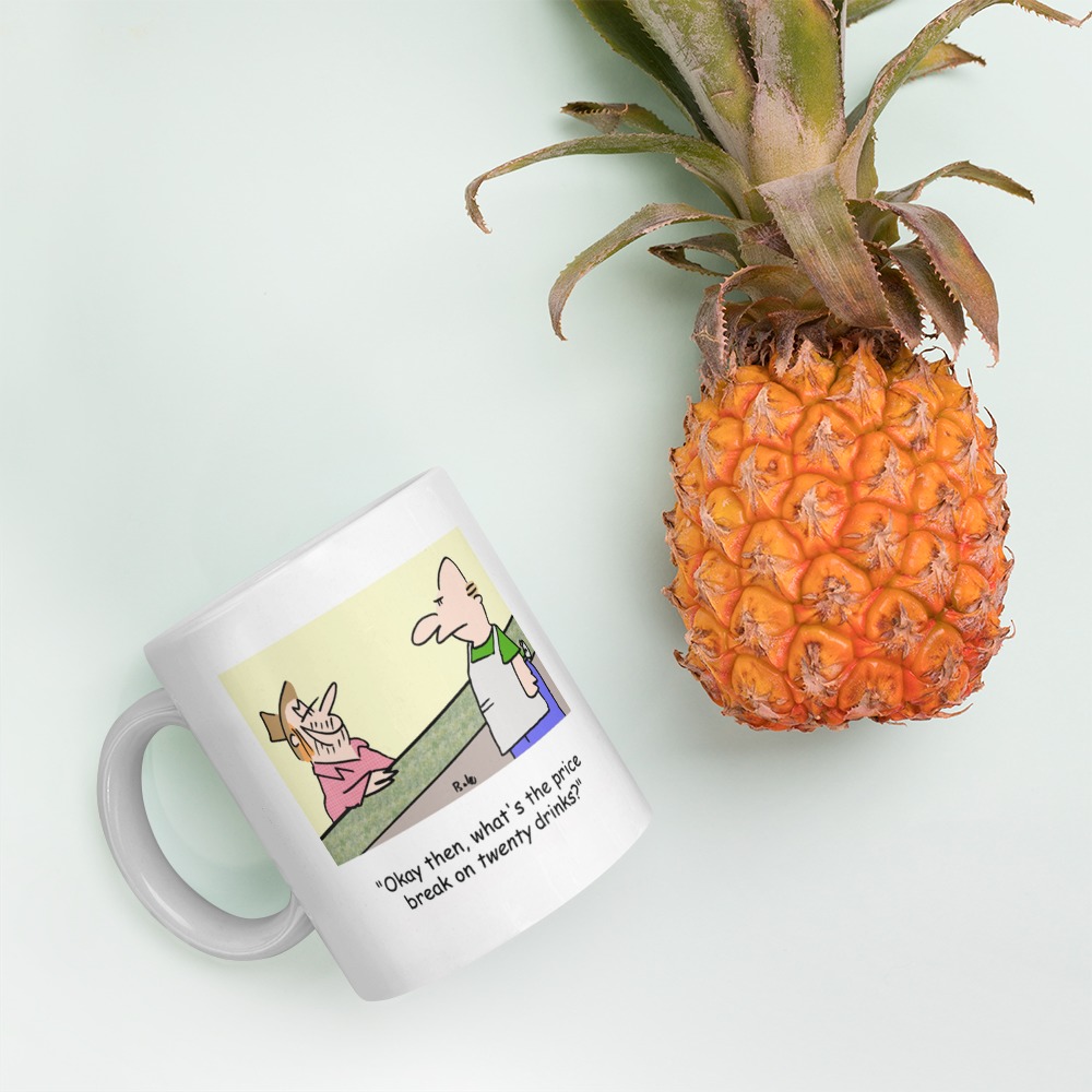 White Glossy Mug