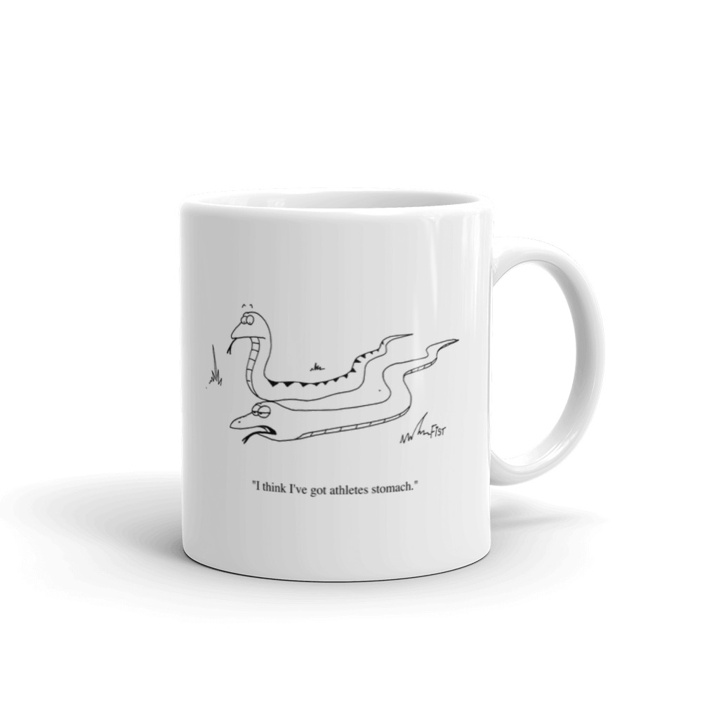 White Glossy Mug