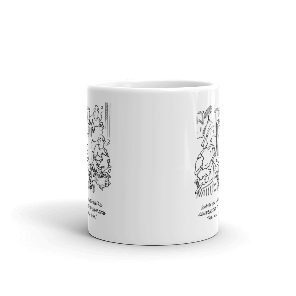 White Glossy Mug