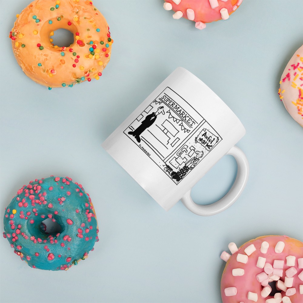 White Glossy Mug