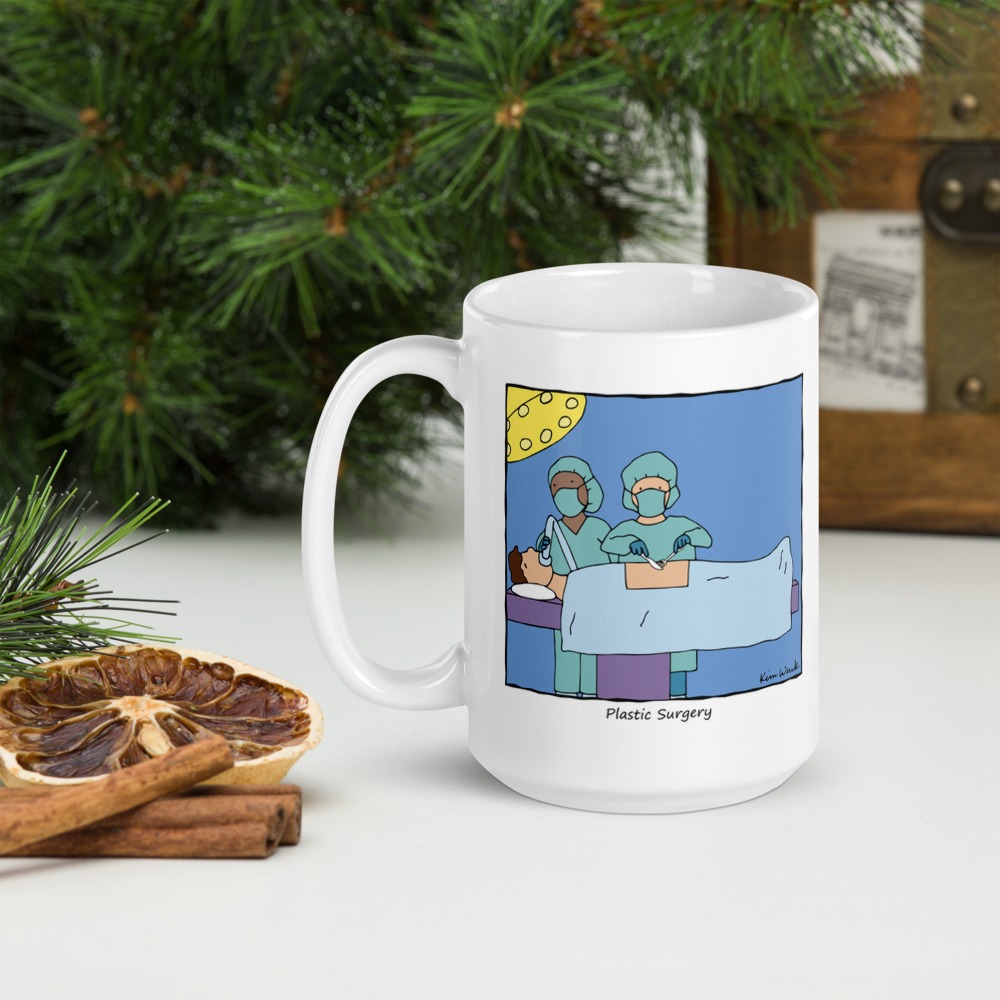 White Glossy Mug