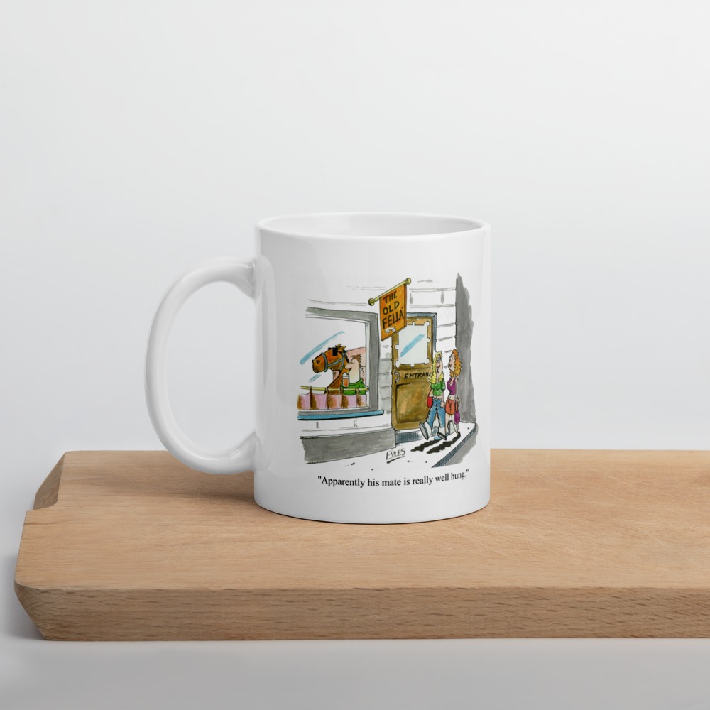 White Glossy Mug