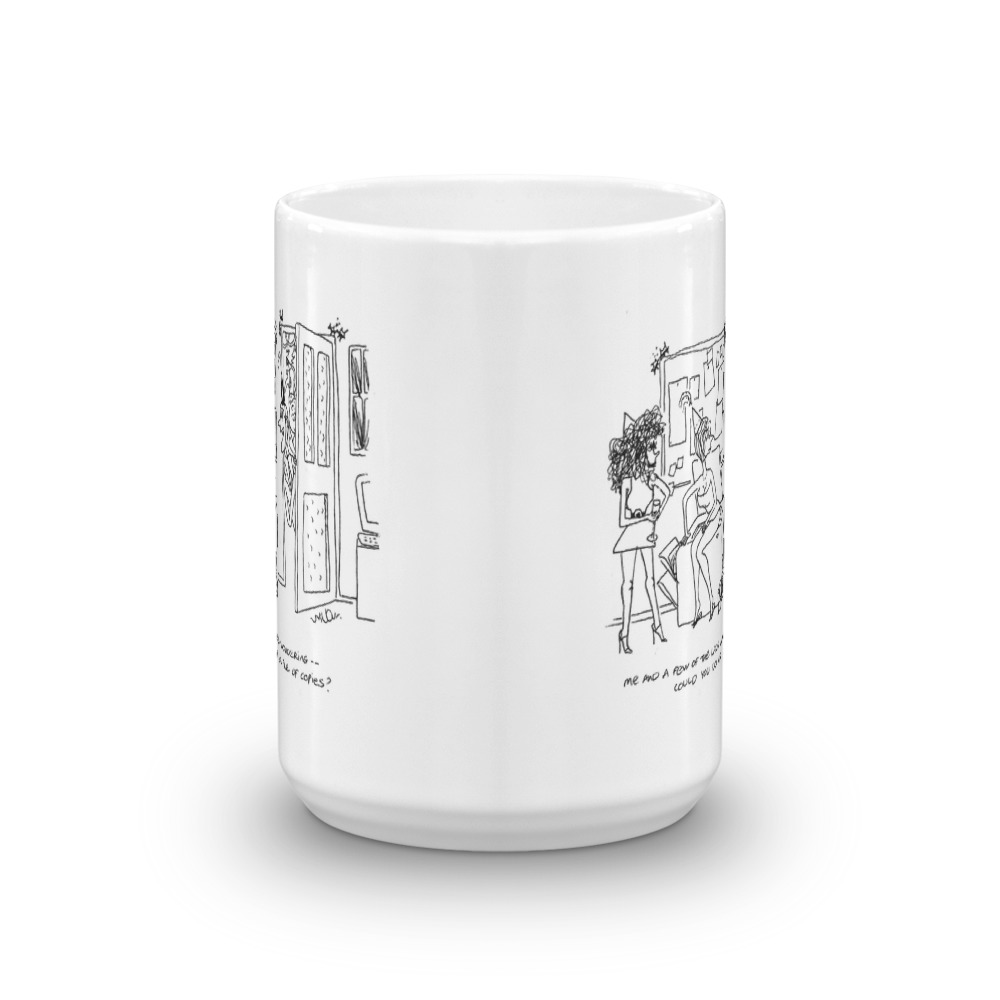 White Glossy Mug
