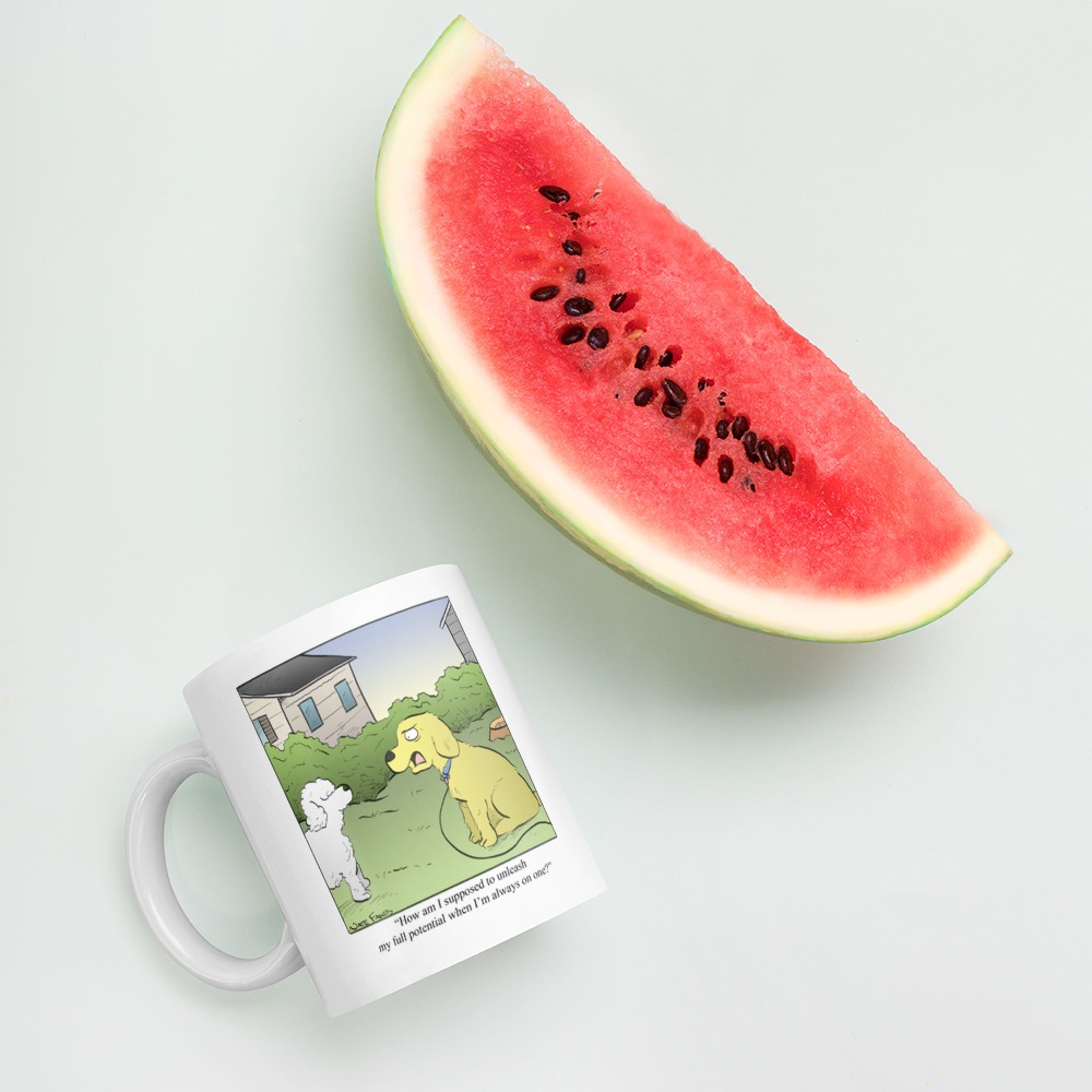 White Glossy Mug