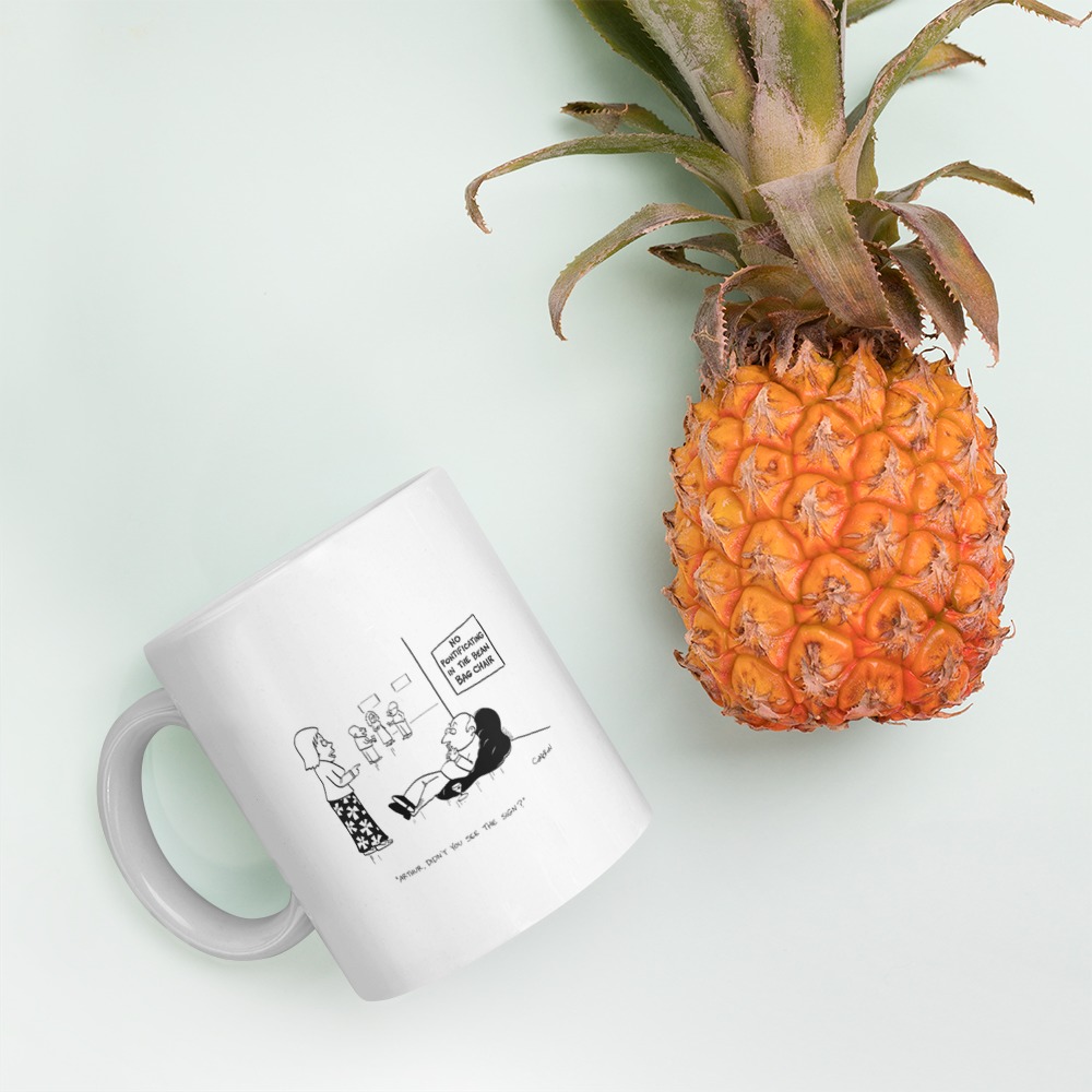 White Glossy Mug
