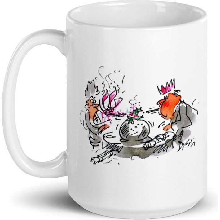 White Glossy Mug