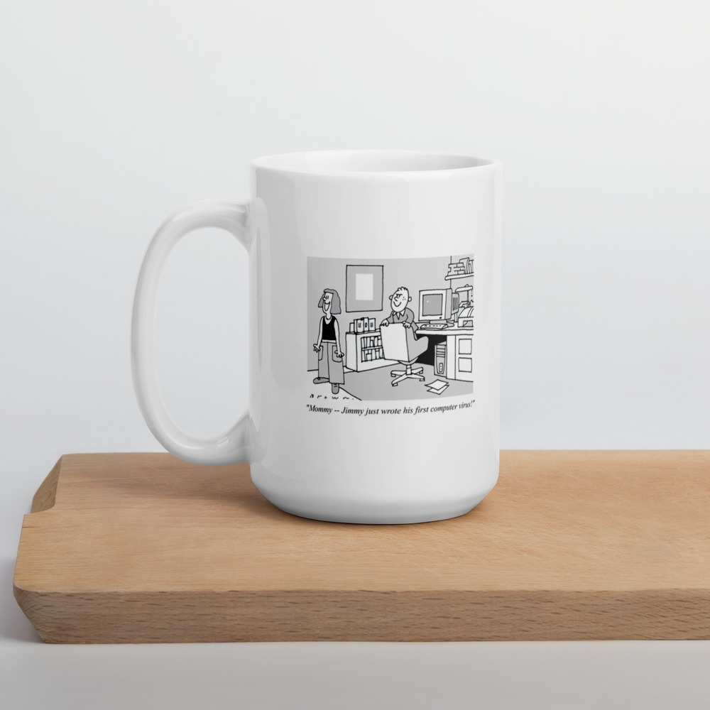 White Glossy Mug