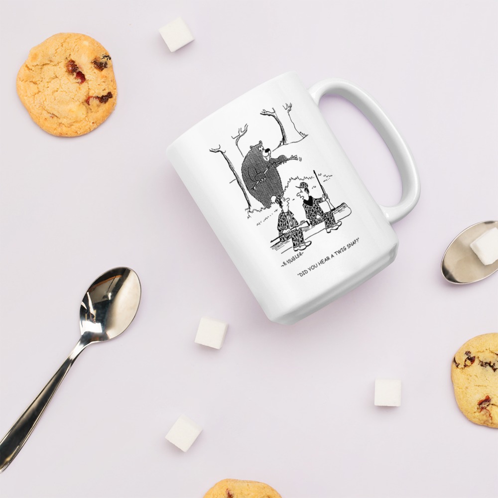 White Glossy Mug