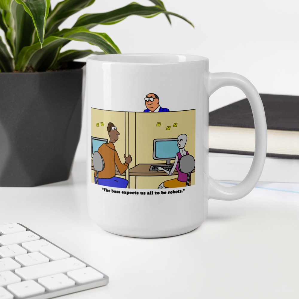 White Glossy Mug