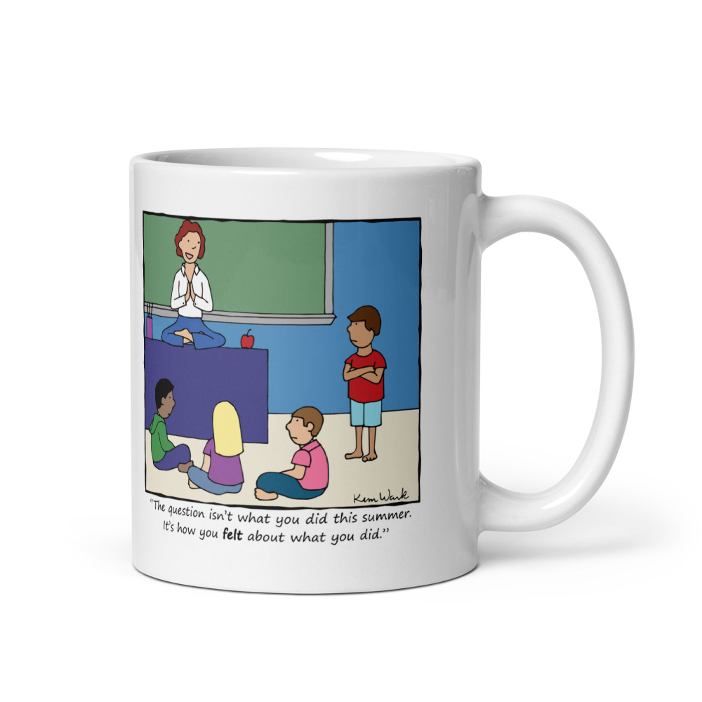 White Glossy Mug