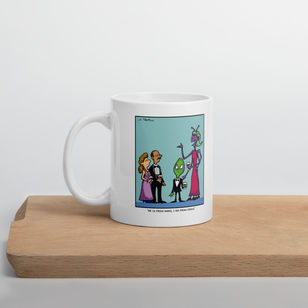 White Glossy Mug