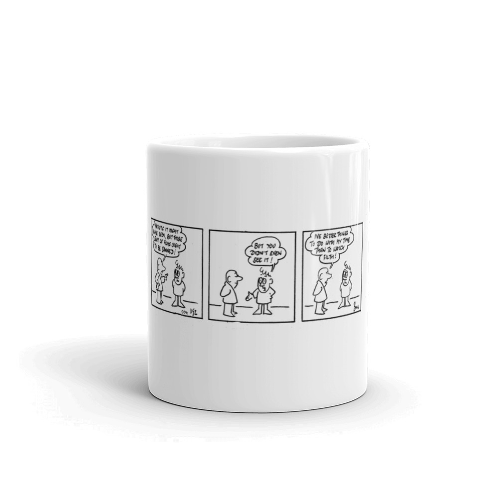 White Glossy Mug