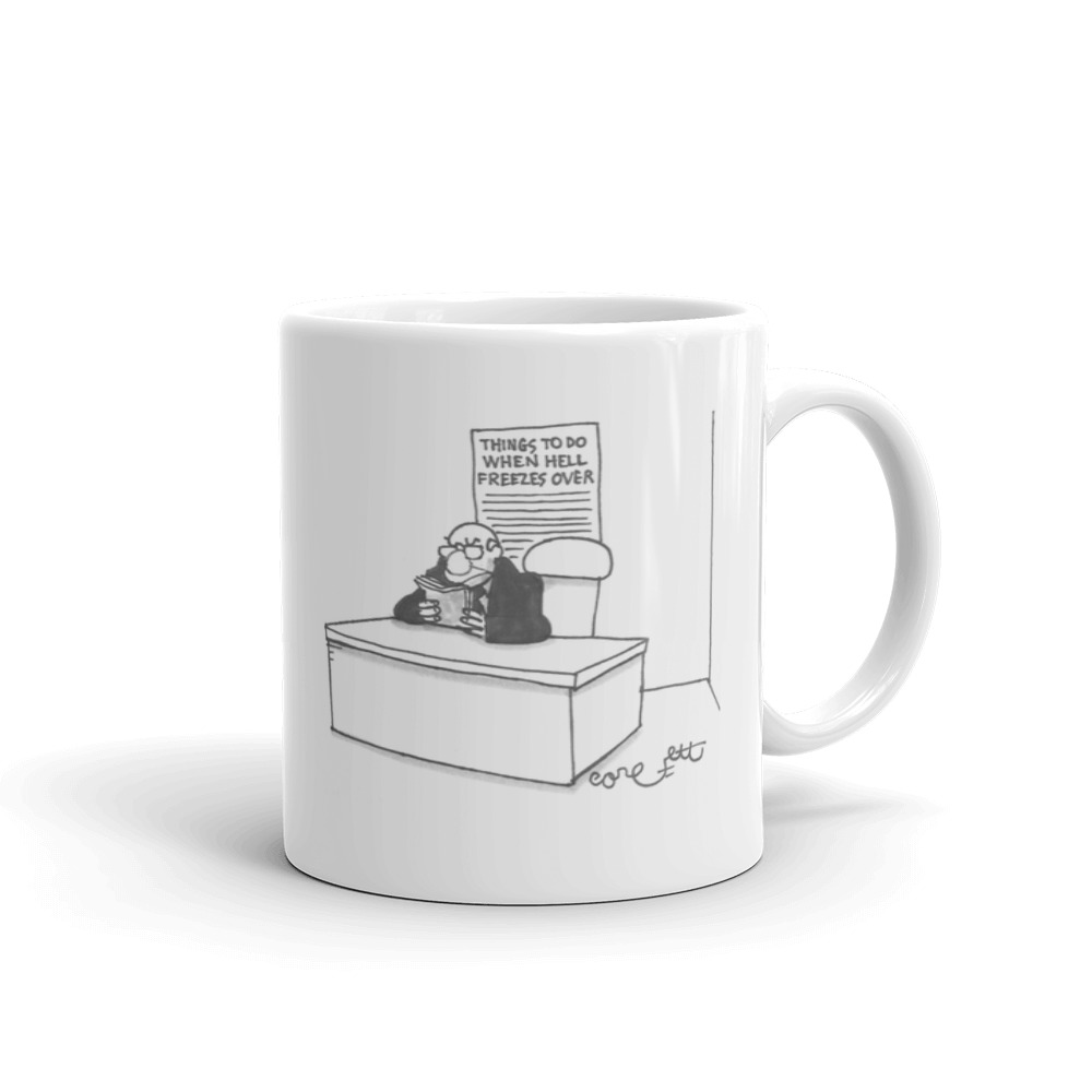 White Glossy Mug