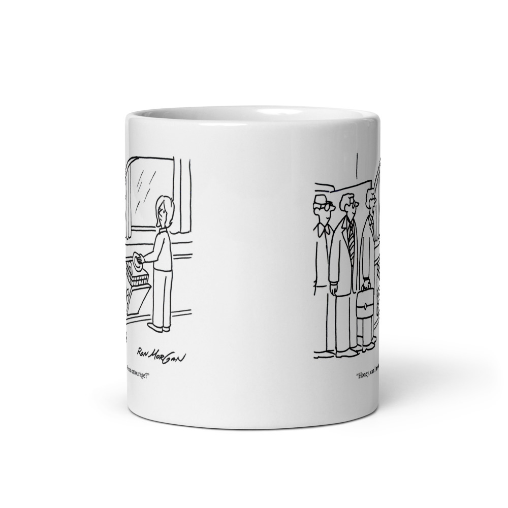White Glossy Mug