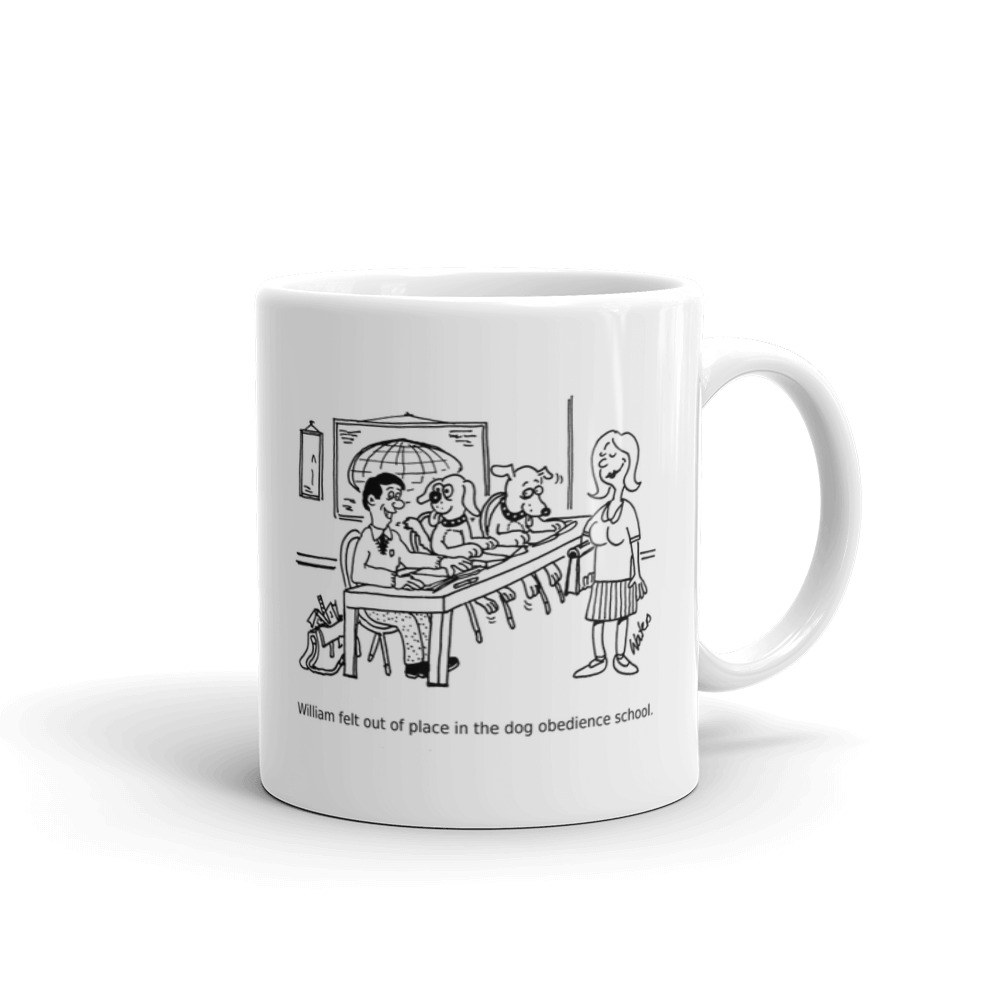 White Glossy Mug