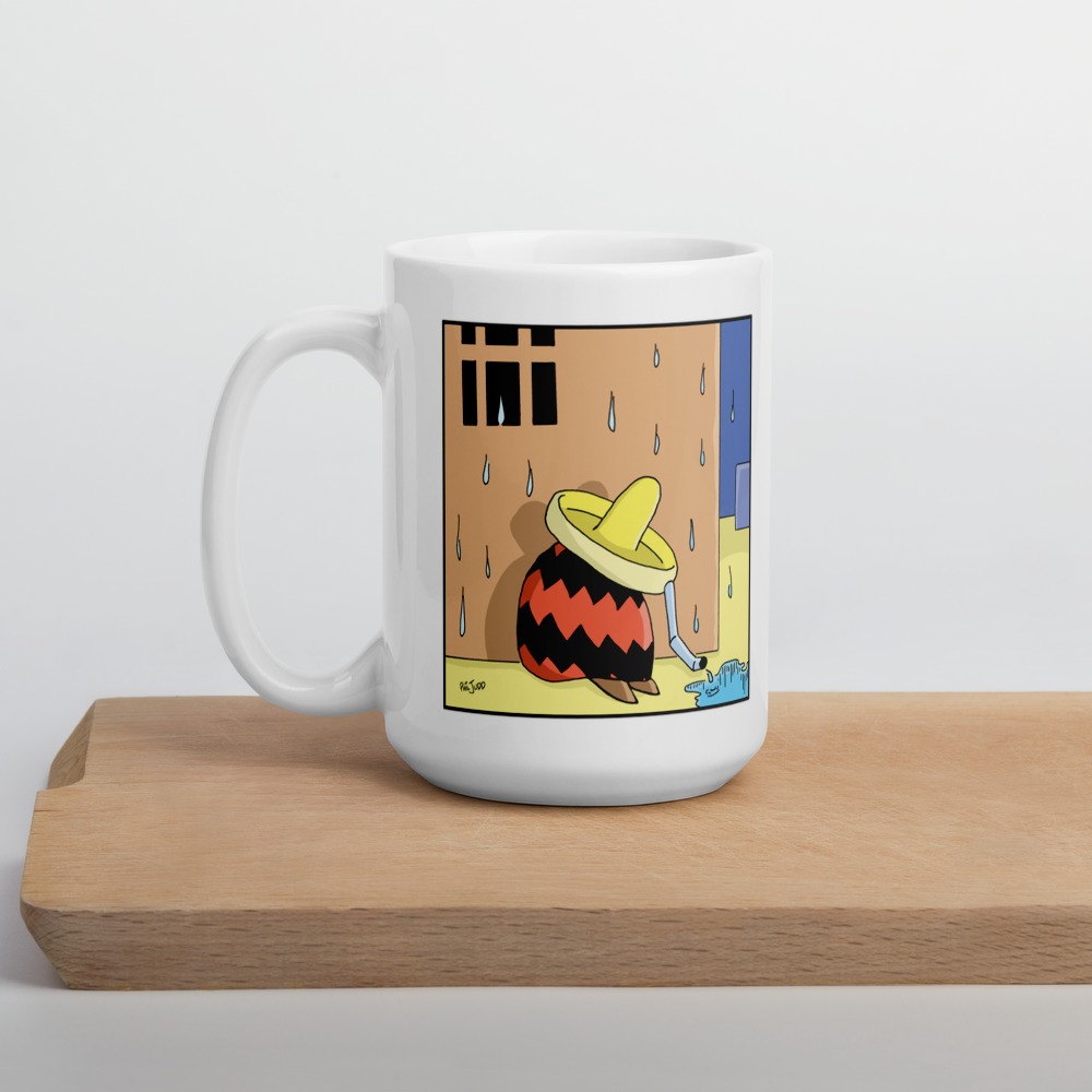 White Glossy Mug