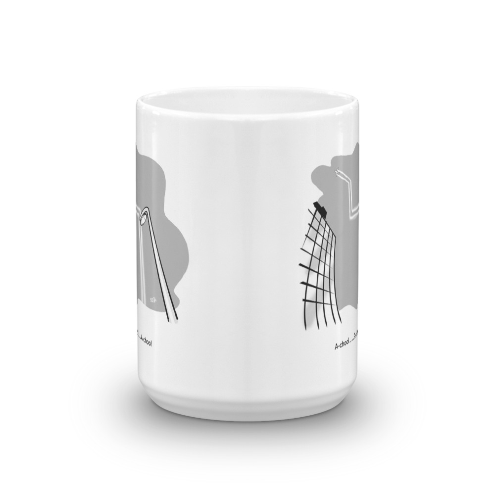 White Glossy Mug
