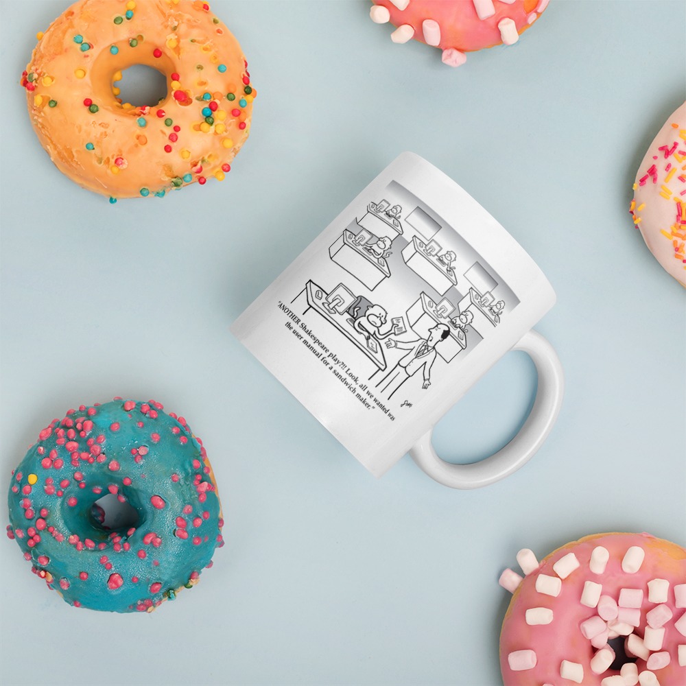 White Glossy Mug