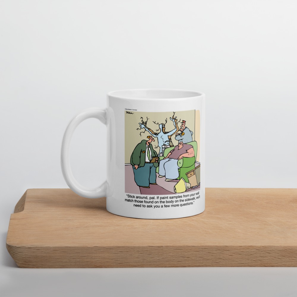 White Glossy Mug